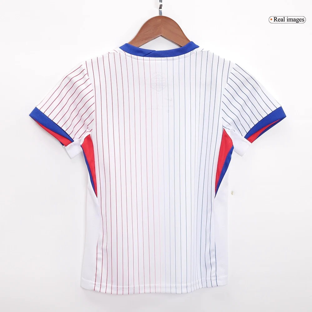France Away Football Uniform Kids Kit Jersey+Shorts EURO 2024 - Image 4