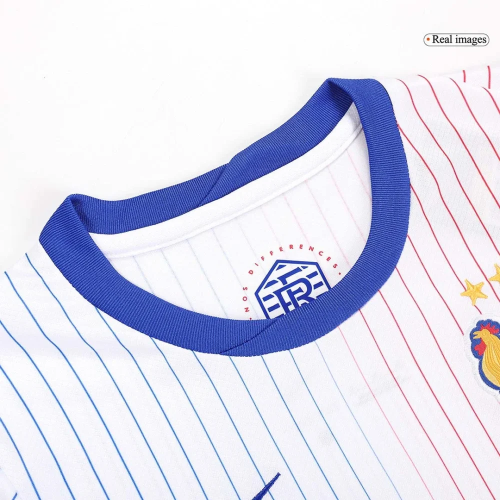 France Away Football Uniform Kids Kit Jersey+Shorts EURO 2024 - Image 5