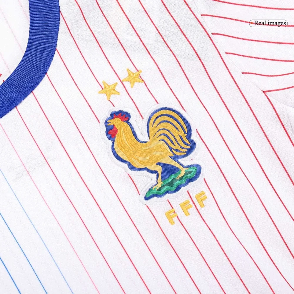 France Away Football Uniform Kids Kit Jersey+Shorts EURO 2024 - Image 6