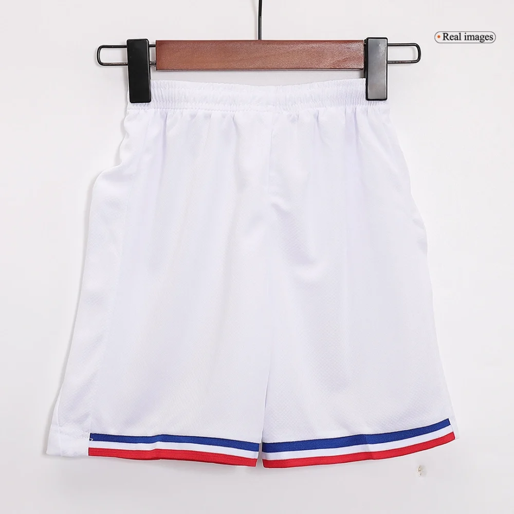 France Home Football Uniform Kids Kit Jersey+Shorts EURO 2024 - Image 11