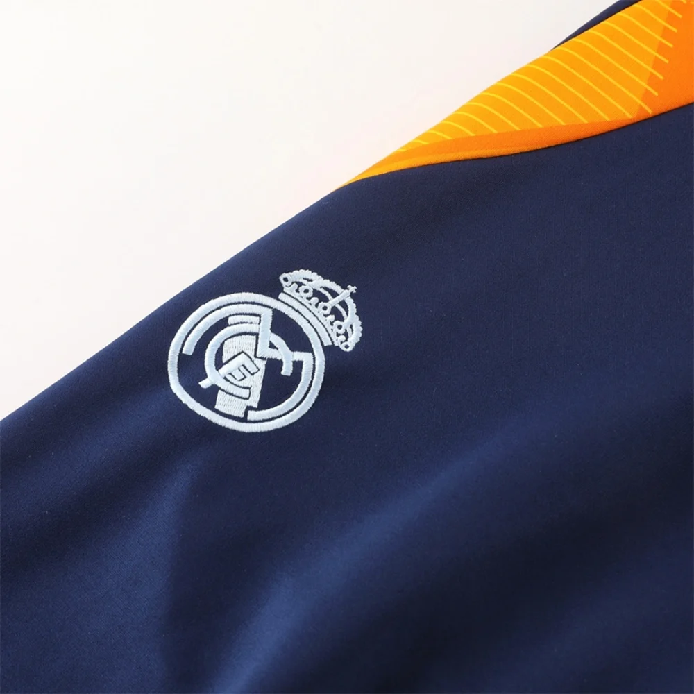 Real Madrid Training Kit (Jacket+Pants) Gray 2024/25 - Image 14