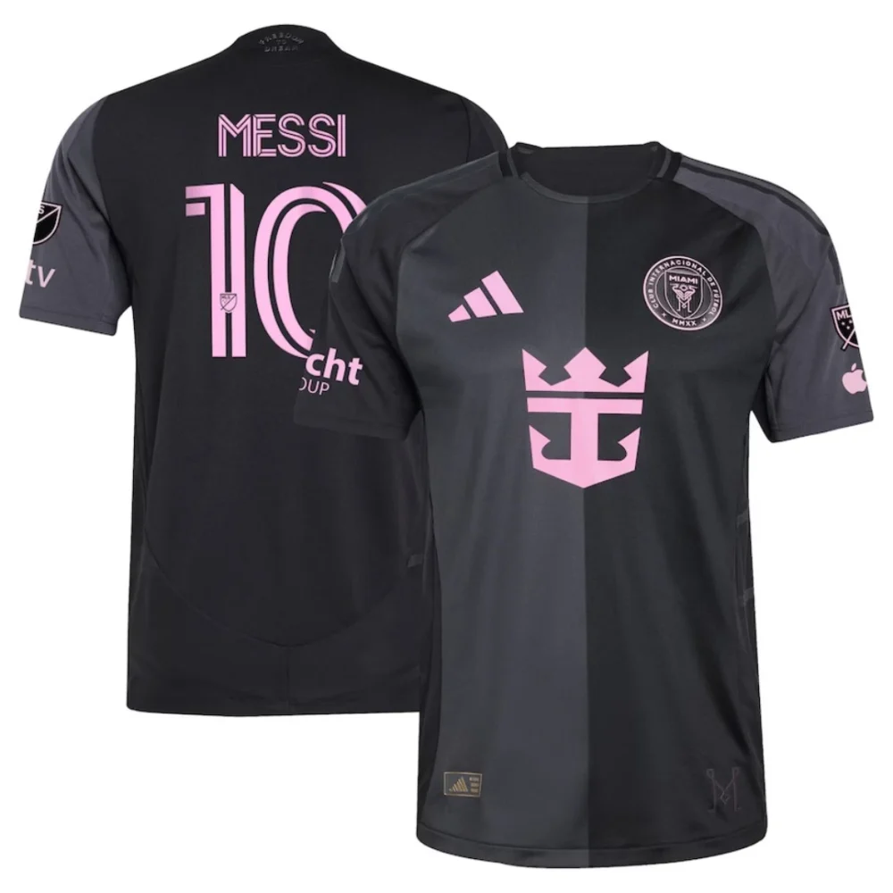 Messi #10 Inter Miami Authentic Soccer Jersey Away Shirt 2025 - Image 3