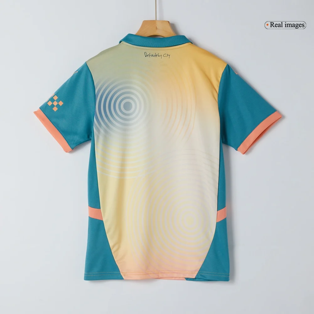 Manchester City Fourth Away Football Jersey Shirt 2024/25 - Image 2
