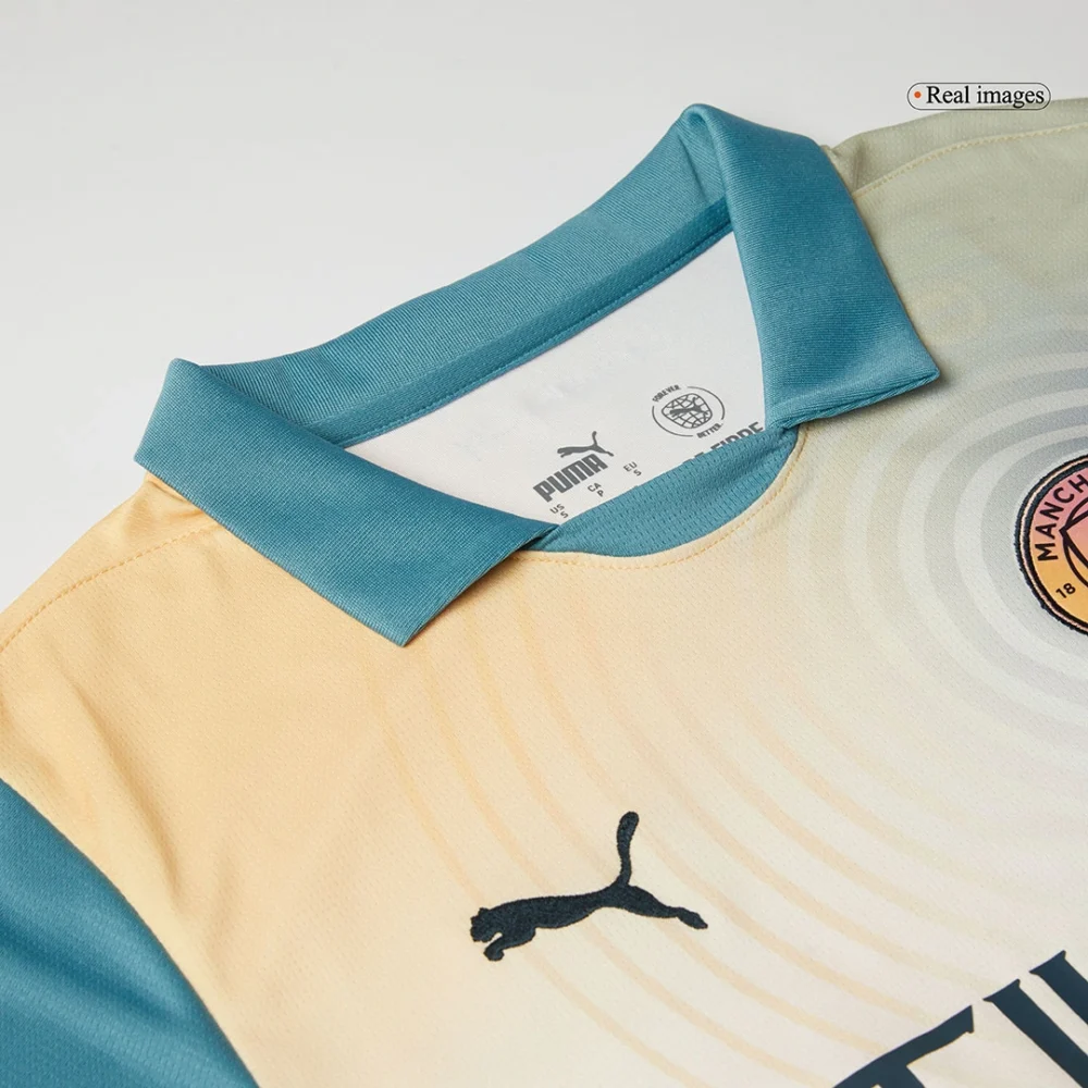 Manchester City Fourth Away Football Jersey Shirt 2024/25 - Image 3