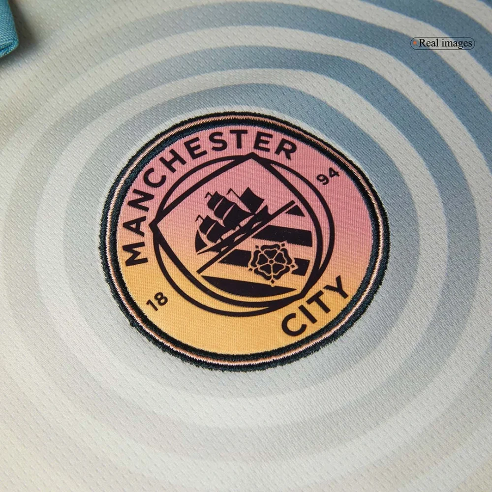 Manchester City Fourth Away Football Jersey Shirt 2024/25 - Image 5
