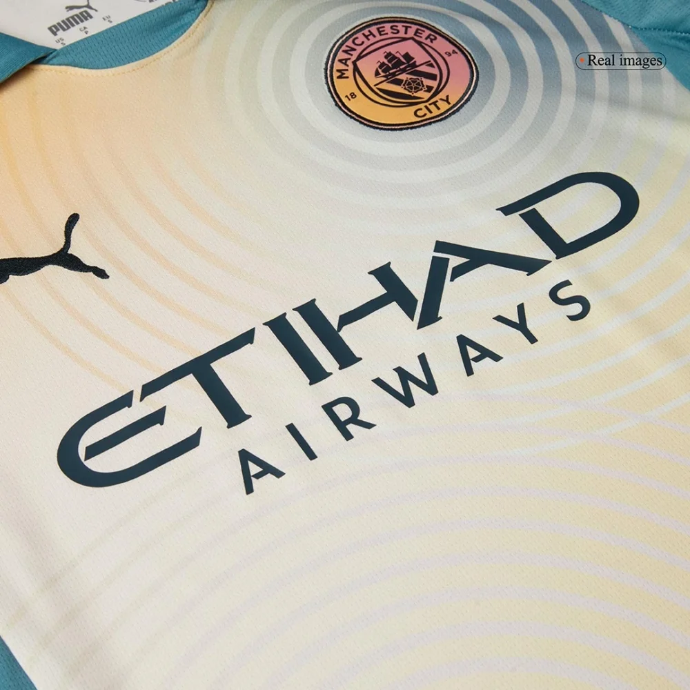 Manchester City Fourth Away Football Jersey Shirt 2024/25 - Image 6