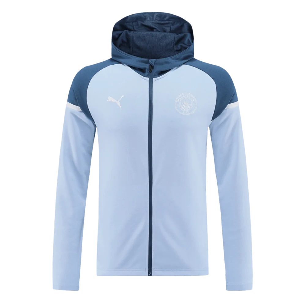 Manchester City Hoodie Training Kit (Jacket+Pants) 2024/25 - Image 5