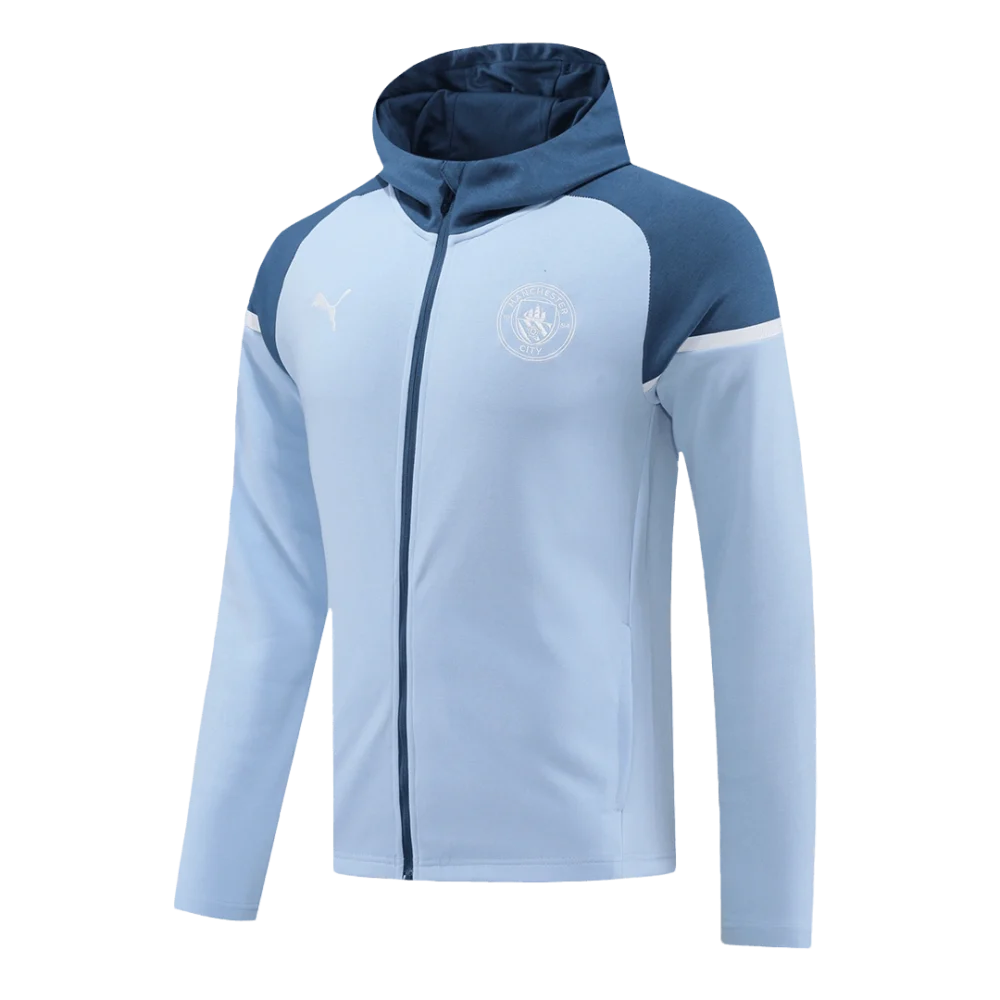 Manchester City Hoodie Training Kit (Jacket+Pants) 2024/25 - Image 4