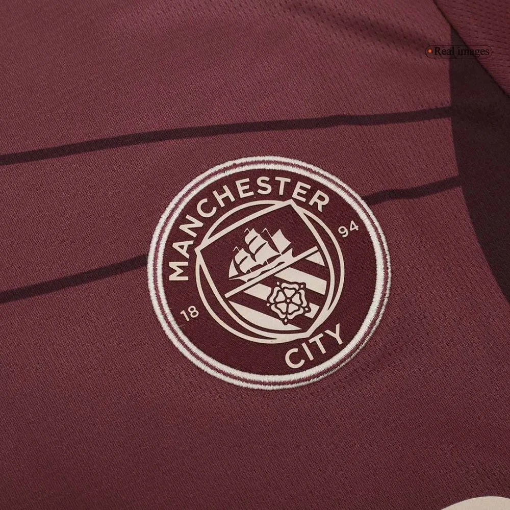 Manchester City Third Away Football Jersey Shirt 2024/25 - Image 5