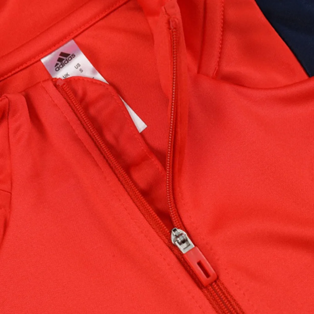 Manchester United 1/2 Zipper Sweat Kit (Top+Pants) Red 2024/25 - Image 5