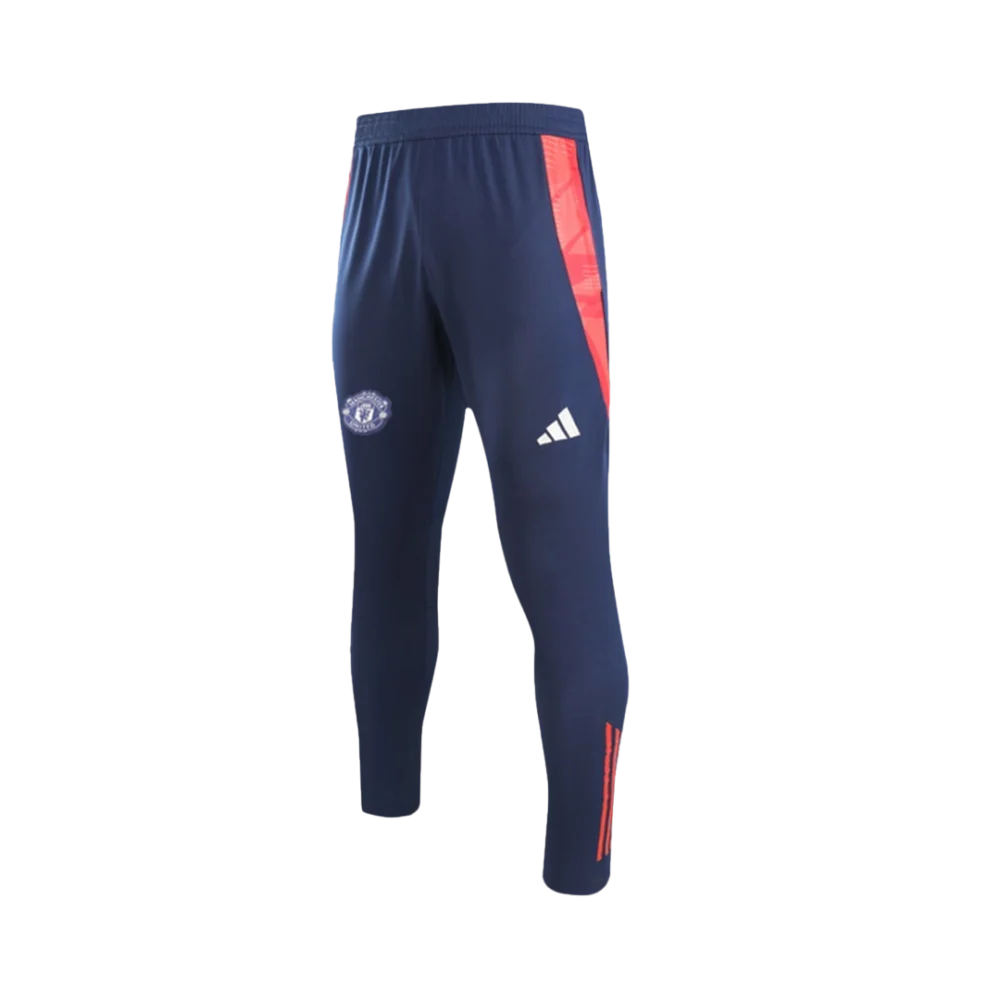 Manchester United 1/2 Zipper Sweat Kit (Top+Pants) Red 2024/25 - Image 11