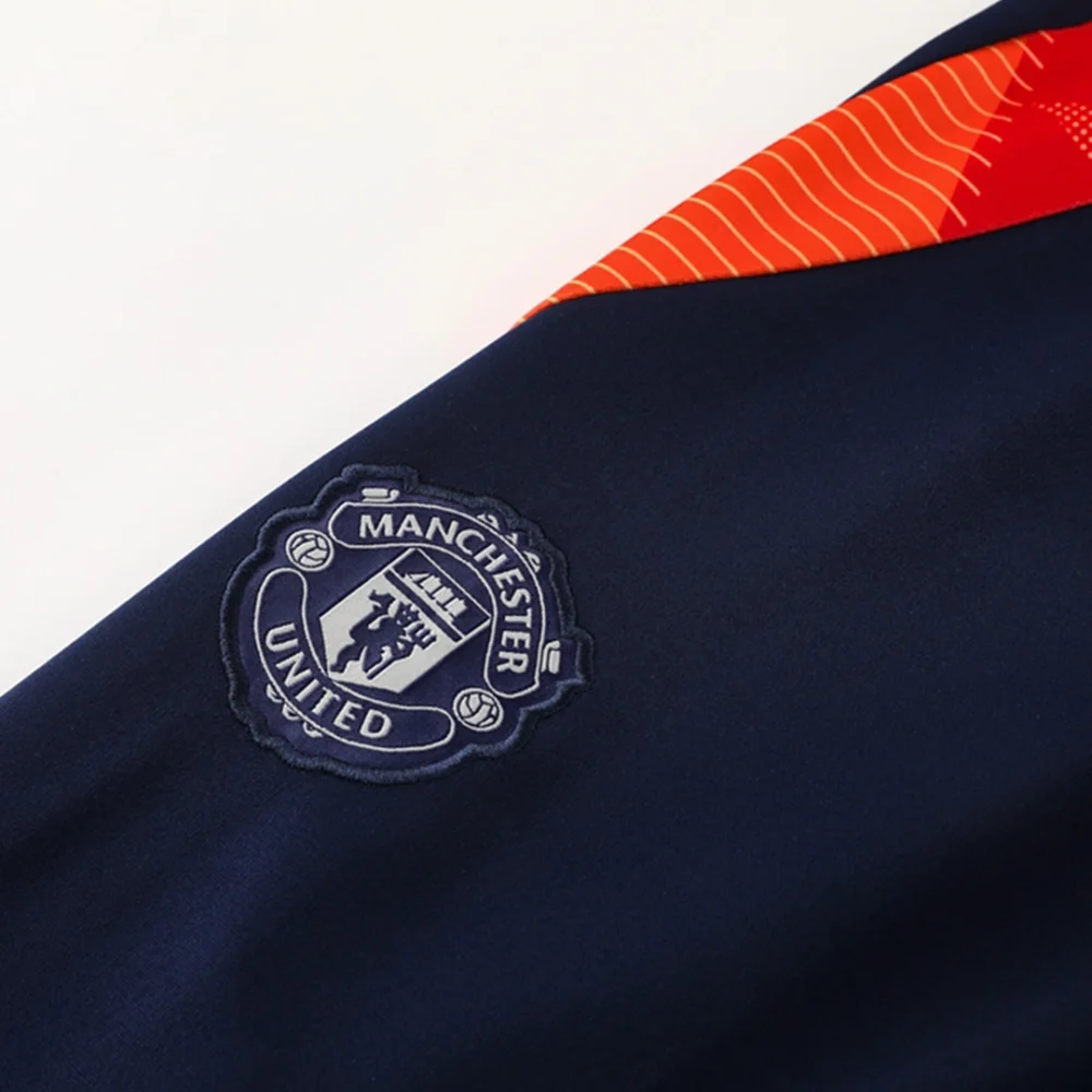 Manchester United Training Jacket Kit (Jacket+Pants) Navy 2024/25 - Image 17