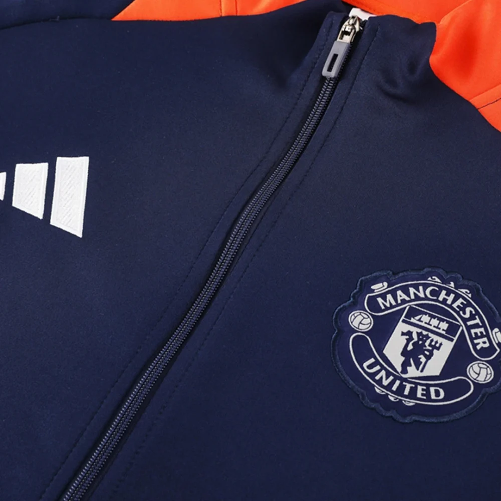 Manchester United Training Jacket Kit (Jacket+Pants) Navy 2024/25 - Image 8