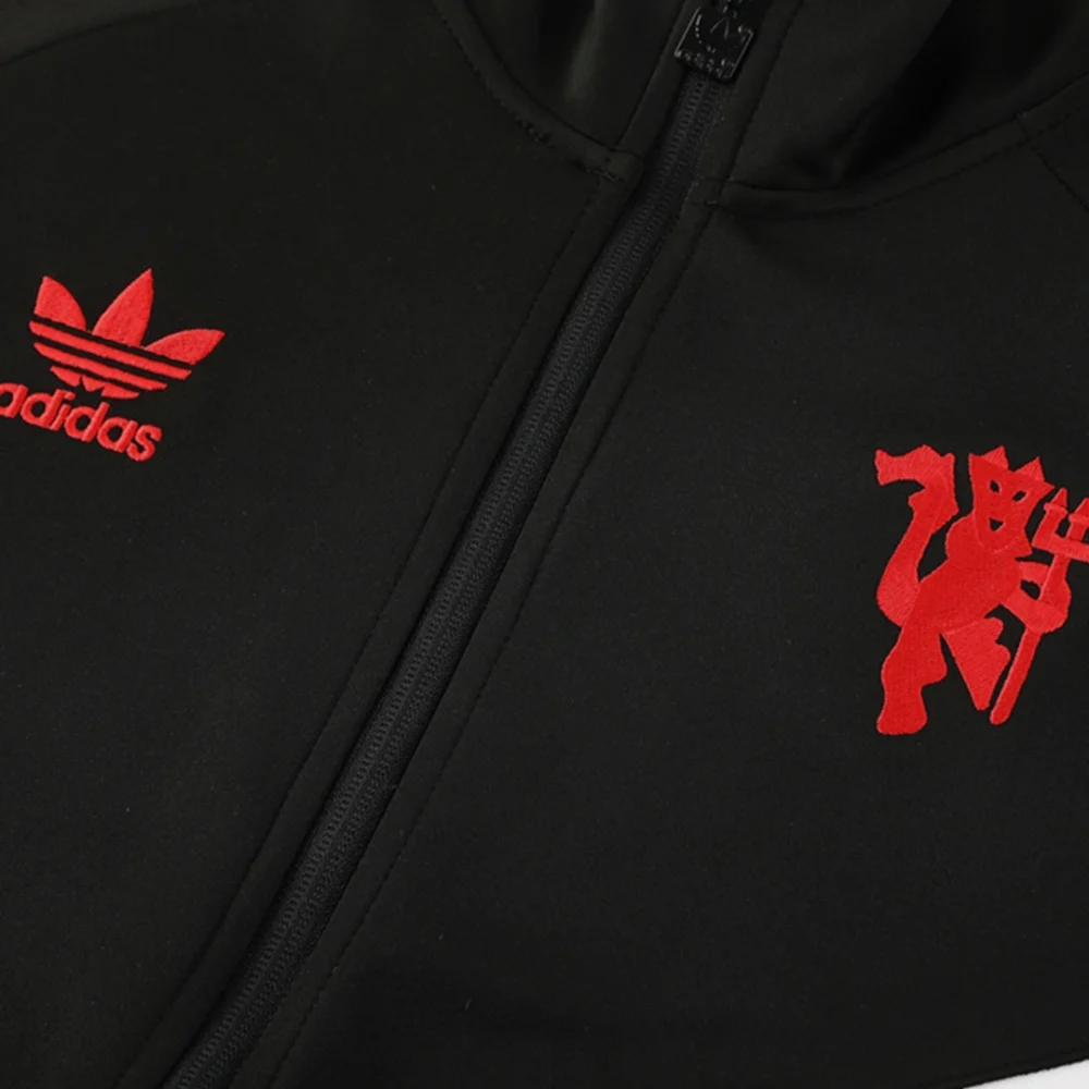 Manchester United Training Kit (Jacket+Pants) Black 2024/25 - Image 8