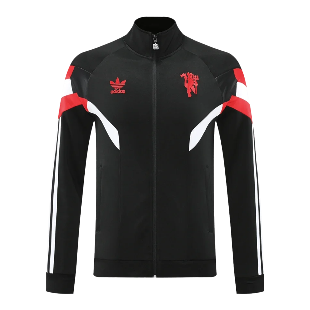 Manchester United Training Kit (Jacket+Pants) Black 2024/25 - Image 5