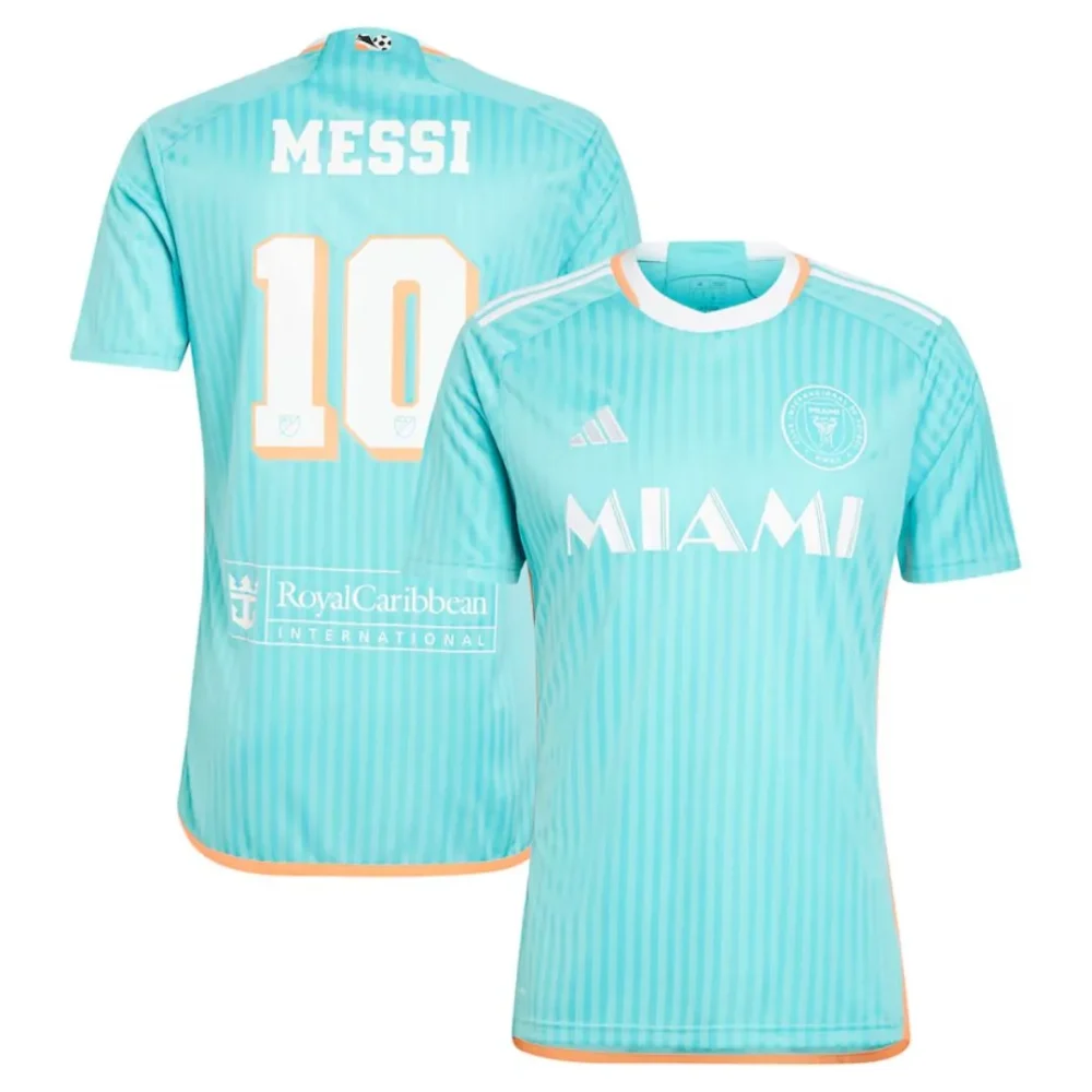 Messi #10 Inter Miami Soccer Jersey Third Away Shirt 2024 - Image 3