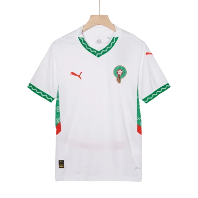 Morocco Soccer Jersey Away Custom Shirt 2024-25
