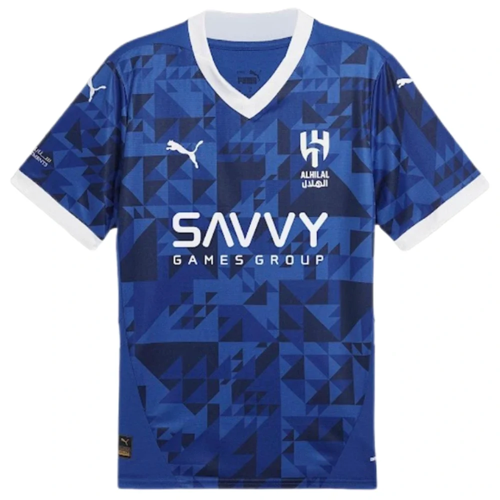 Neymar JR #10 Al Hilal SFC Soccer Jersey Home Shirt 2024/25 - Image 2