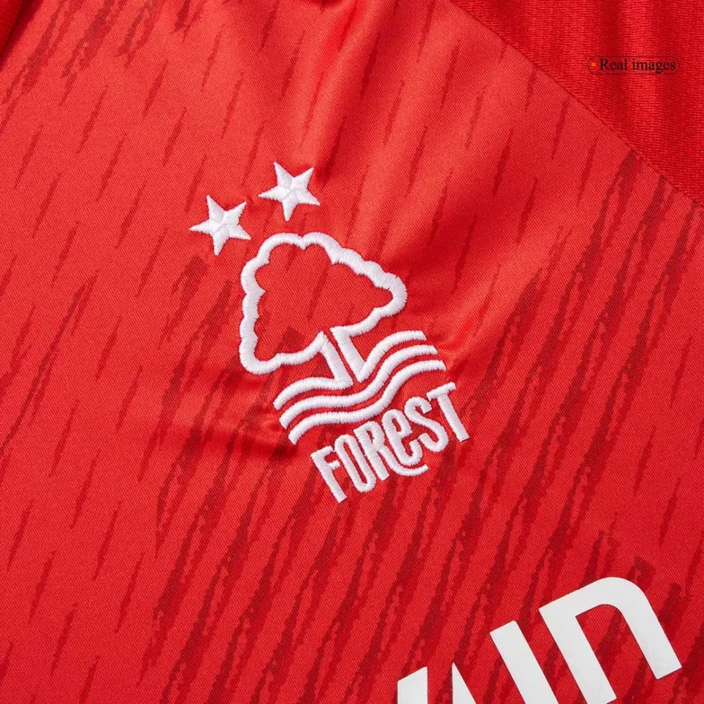 Nottingham Forest Football Jersey Home Custom Shirt 2024/25 - Image 5