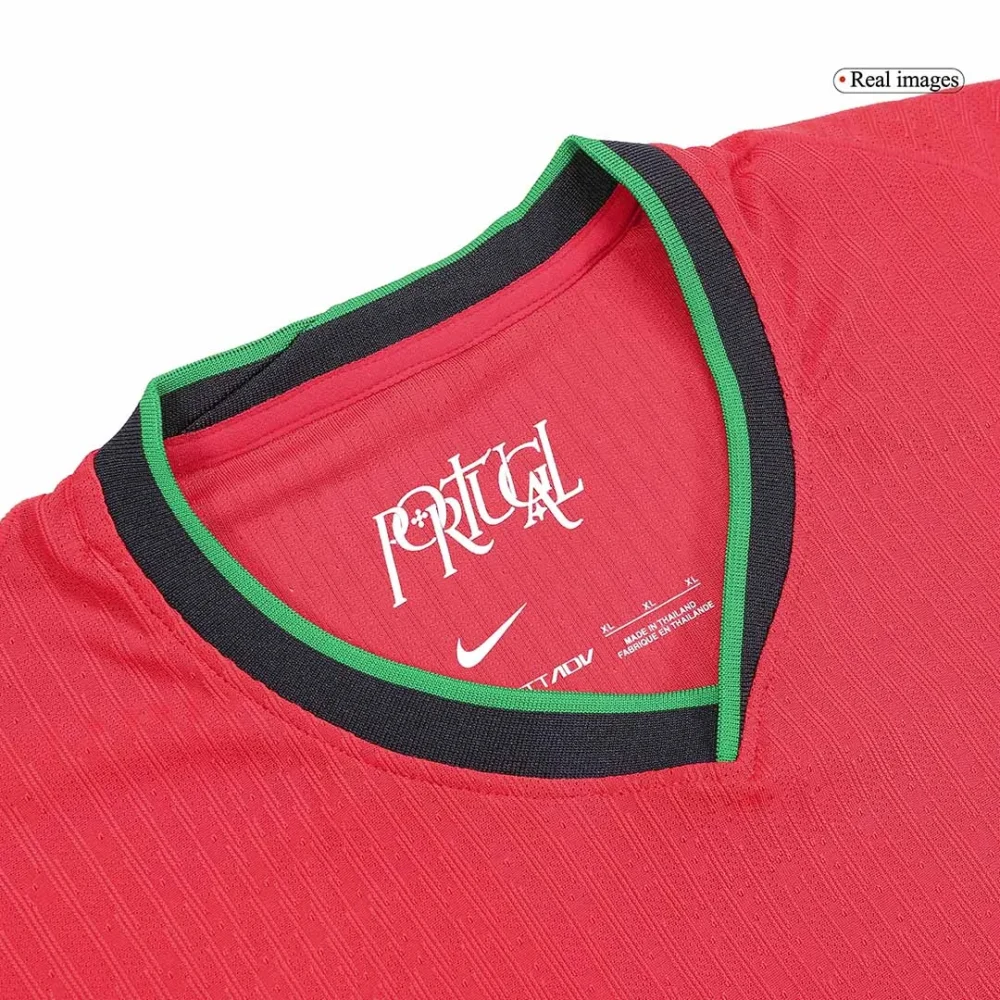 Portugal Authentic Soccer Jersey Home Shirt EURO 2024 - Image 6