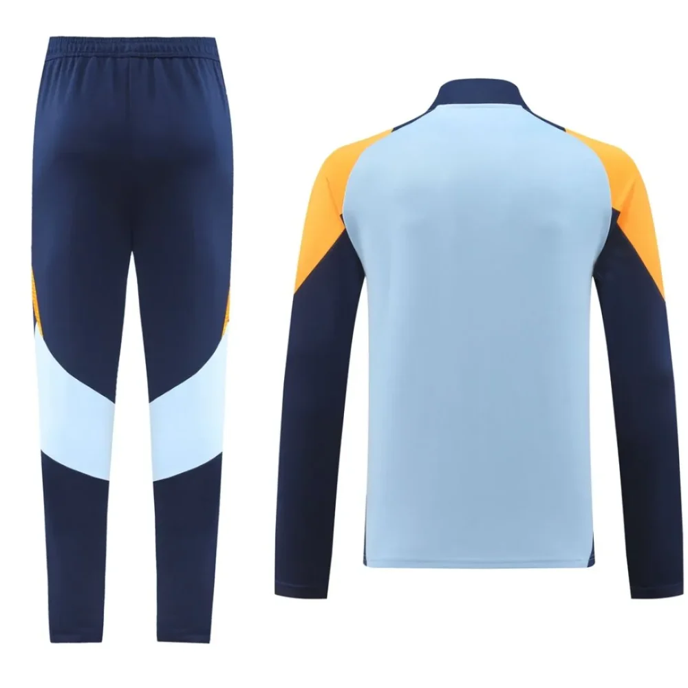 Kids Real Madrid Training Kit (Jacket+Pants) 2024/25 - Image 2