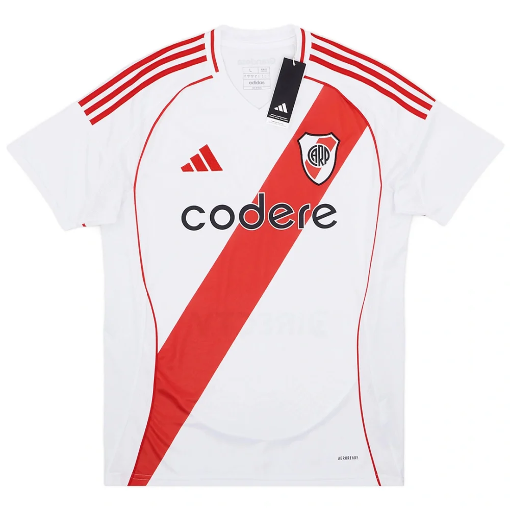 River Plate Soccer Jersey Home Custom Shirt 2024/25 - Image 3