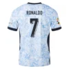 Ronaldo #7 Portugal Authentic Soccer Jersey Away Shirt EURO 2024