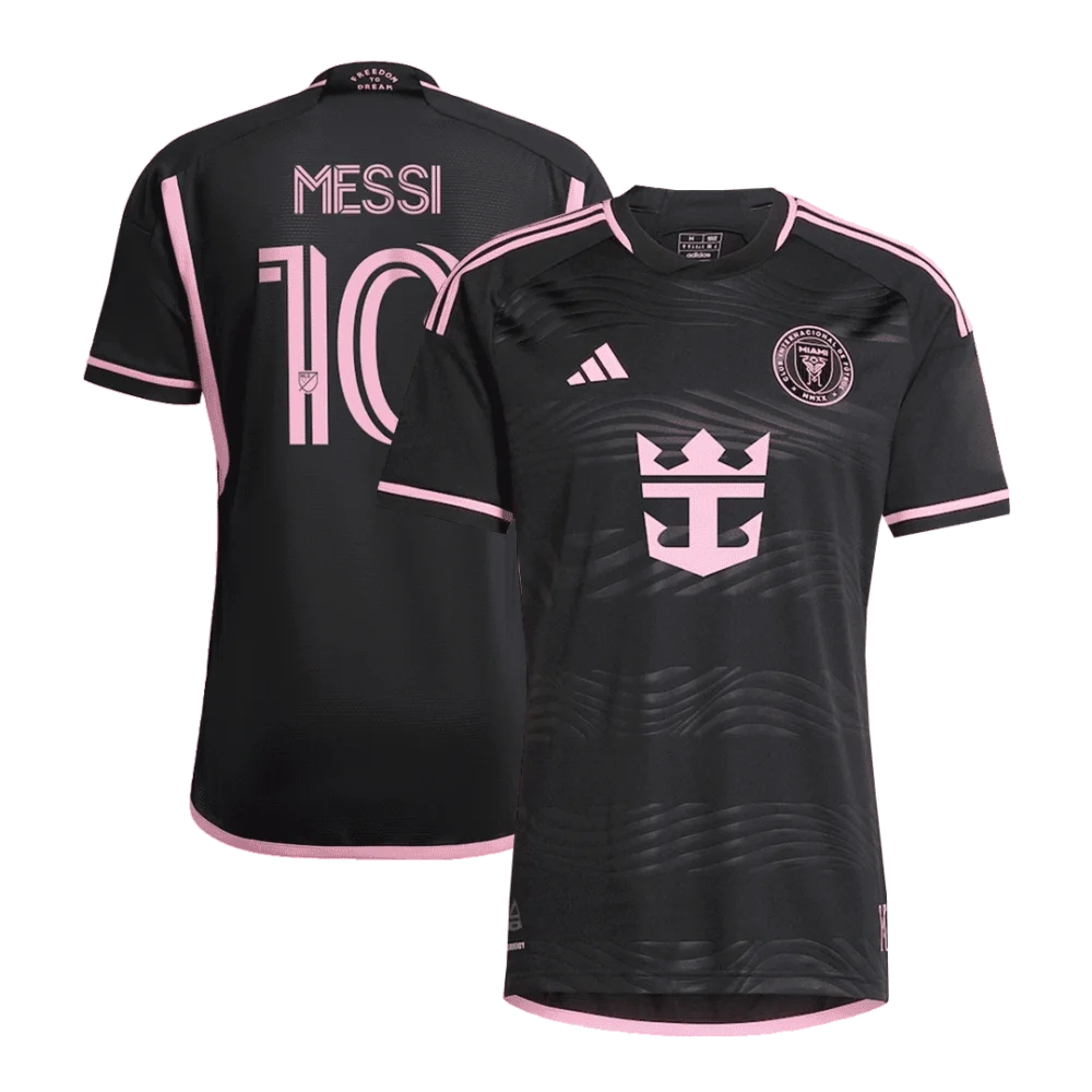 Messi #10 Inter Miami Authentic Soccer Jersey Away Shirt 2024 - Image 3