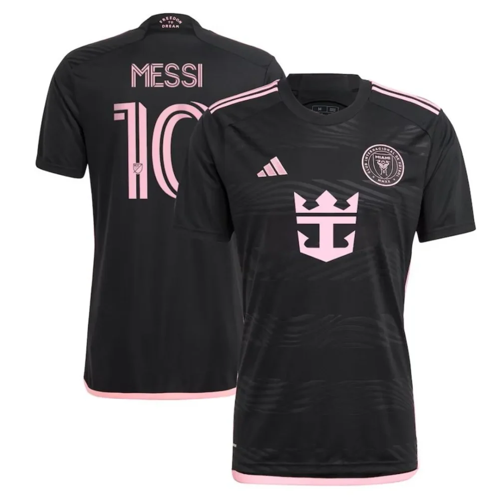 Messi #10 Inter Miami Soccer Jersey Away Shirt 2024 - Image 3