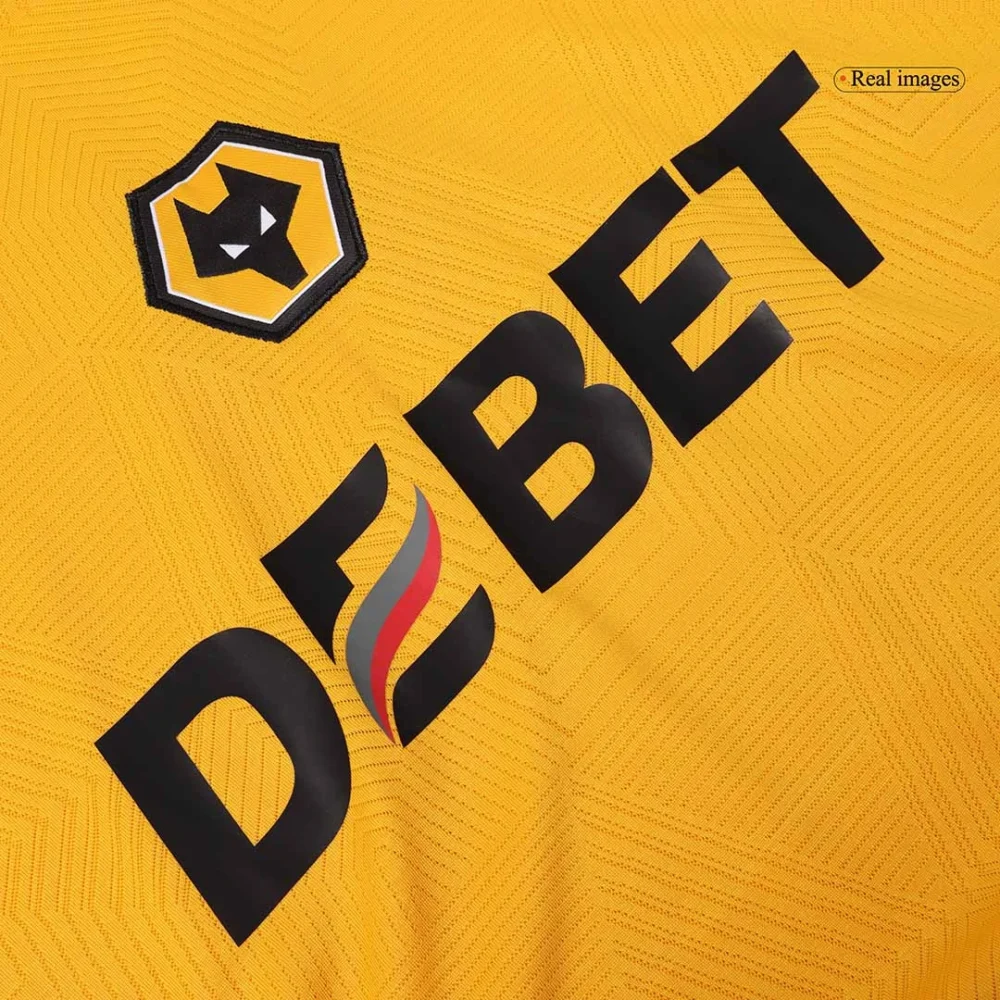 Wolves Football Jersey Home Custom Shirt 2024/25 - Image 4