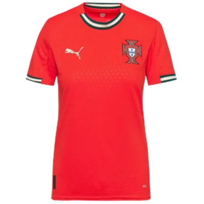 Portugal Soccer Jersey Home Women's Custom Shirt 2025