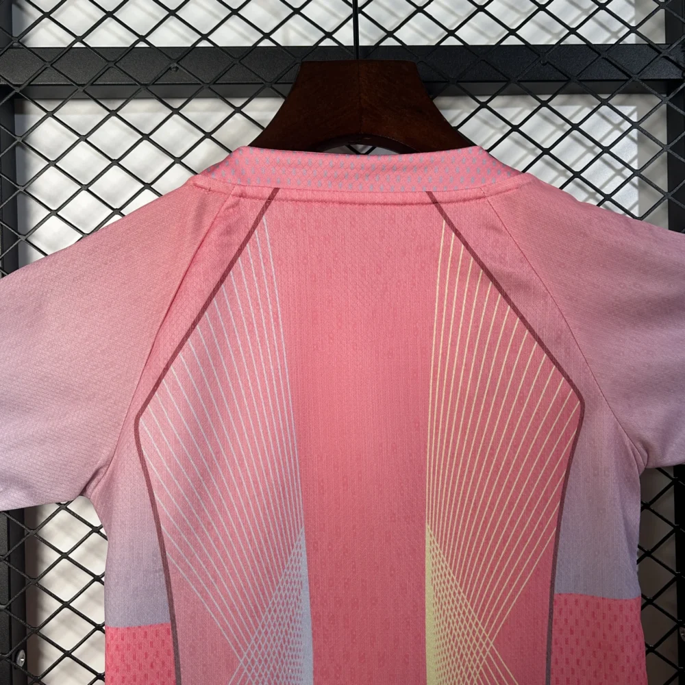 Barcelona Pink Special Edition Soccer Kids Kit Jersey+Shorts 2025/26 - Image 6