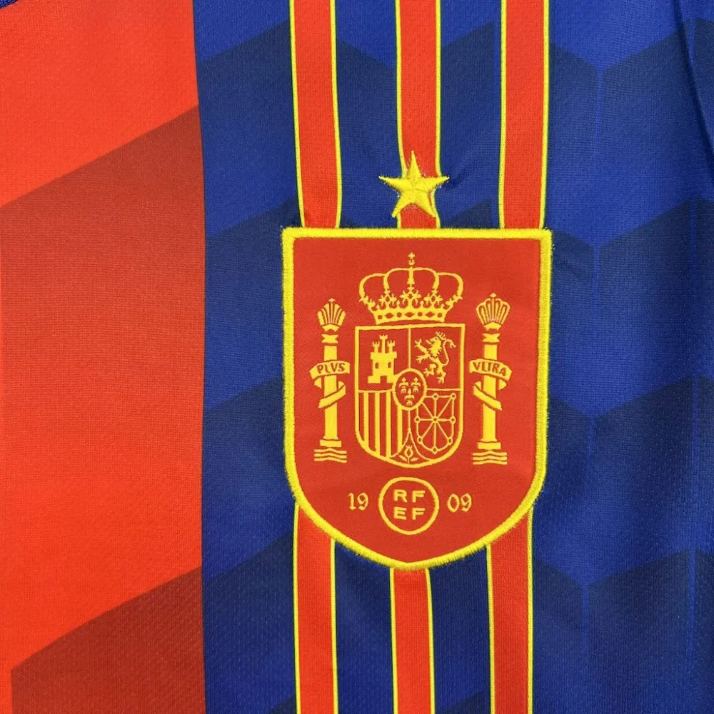 Spain Soccer Jersey Home Custom Shirt 2025 - Image 5