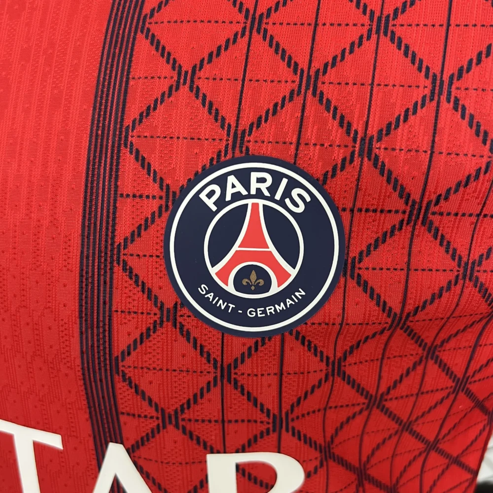 Authentic Soccer Jersey PSG Pre-Match Shirt 2025/26 - Image 5