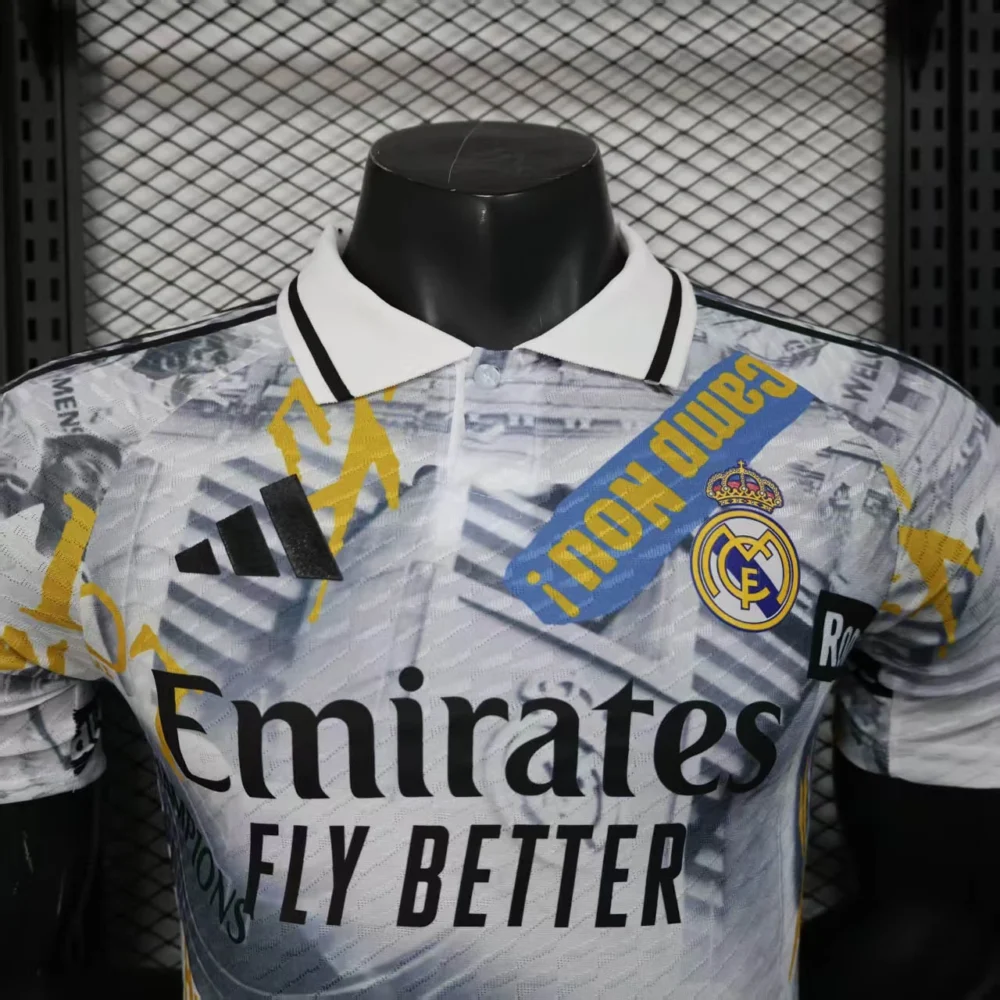 Real Madrid Authentic Soccer Jersey Special Edition Shirt 2025/26 - Image 3