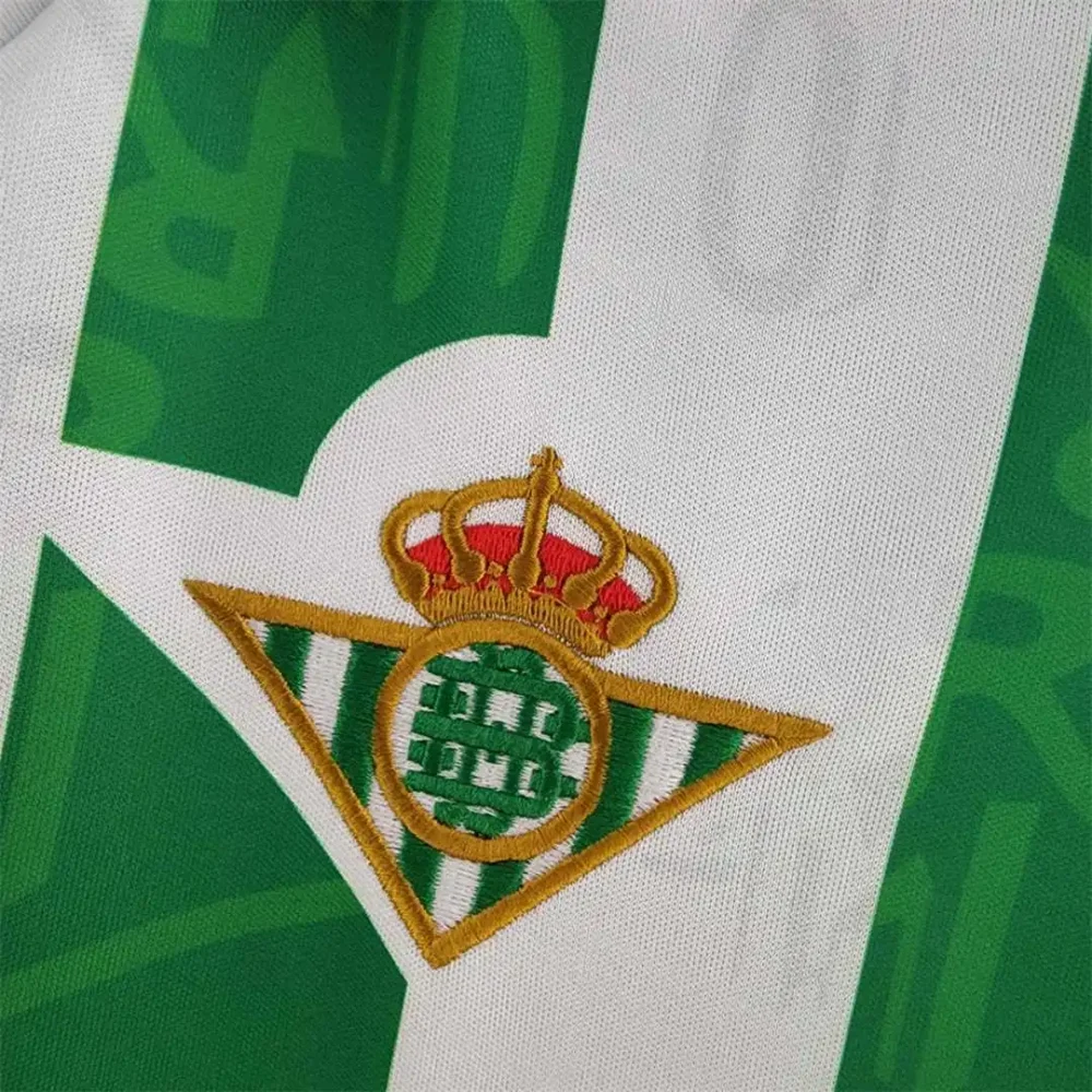 Real Betis Retro Jersey Home Soccer Shirt 1994/95 - Image 5