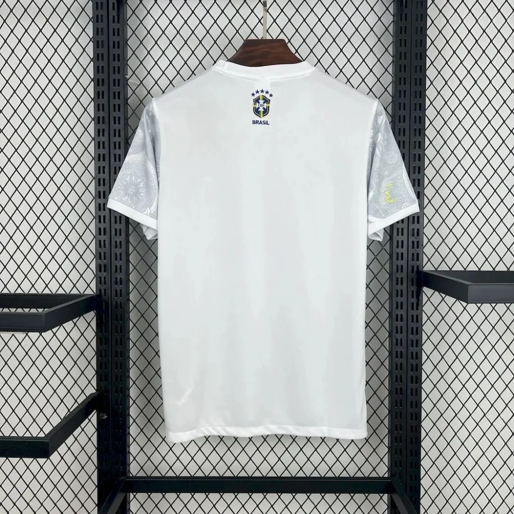 Brazil Soccer Jersey Jesus Special Edition Custom Shirt 2025 - Image 2
