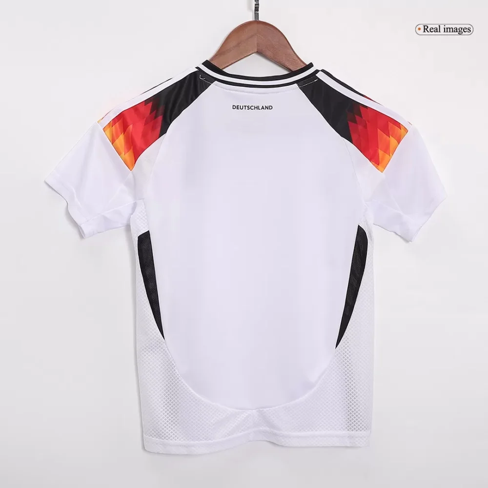 Germany Home Football Uniform Kids Kit Jersey+Shorts EURO 2024 - Image 4