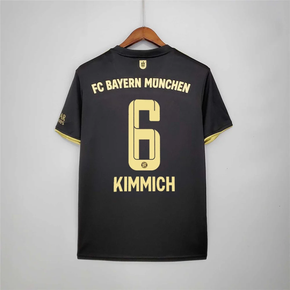Bayern Munich Retro Jersey Away Soccer Shirt 2021/22 - Image 12