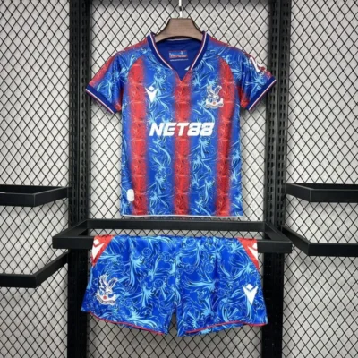 Crystal Palace Football Jersey Kids Kit Jersey+Shorts 2024/25