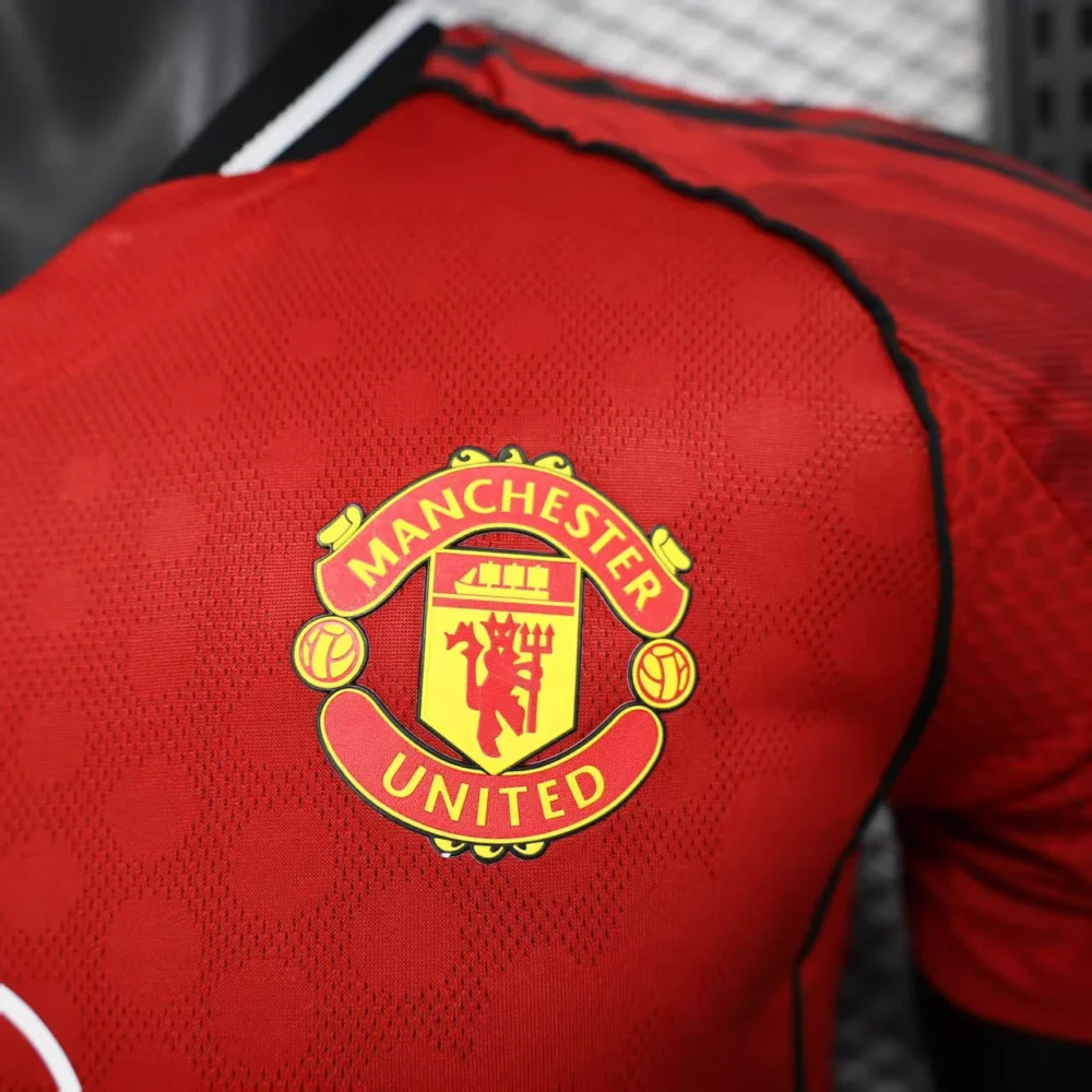 Manchester United Authentic Home Jersey Shirt 2025/26 - Image 5