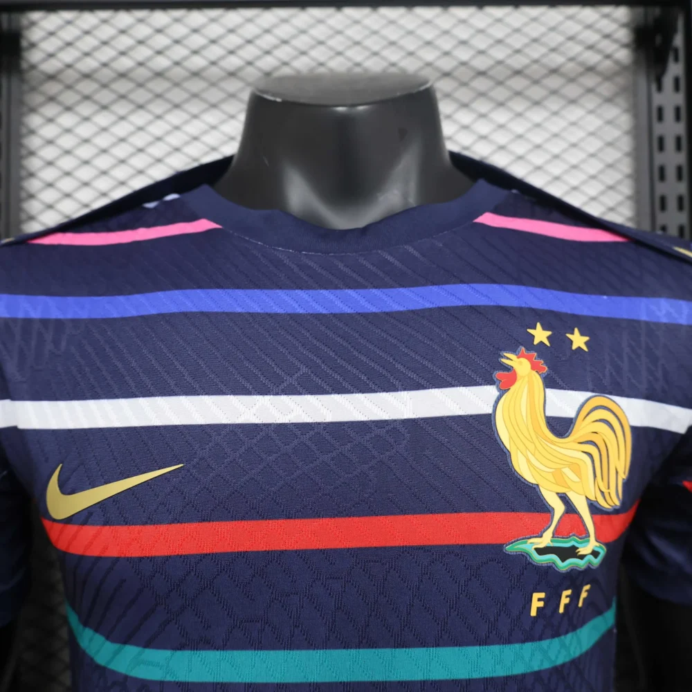 France Authentic Soccer Jersey Training Shirt 2024 - Image 3