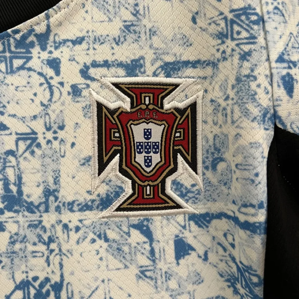 Portugal Away Football Uniform Kids Kit Jersey+Shorts EURO 2024 - Image 5