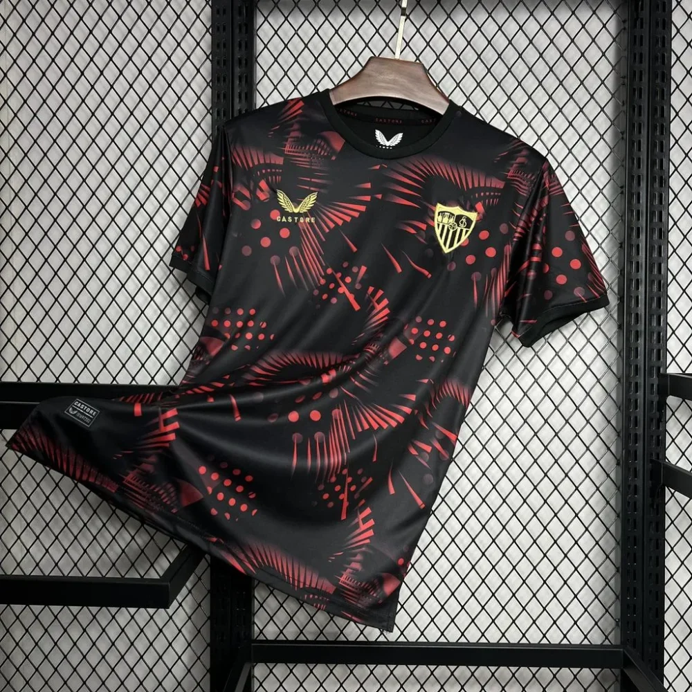 Sevilla FC Soccer Jersey Third Away Custom Shirt 2024/25 - Image 3