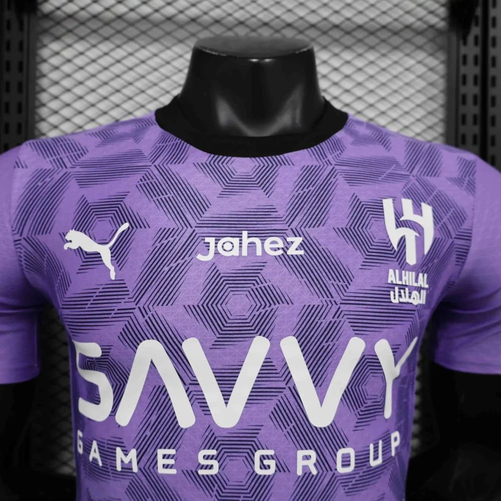 Al Hilal SFC Authentic Soccer Jersey Third Away Shirt 2024/25 - Image 5