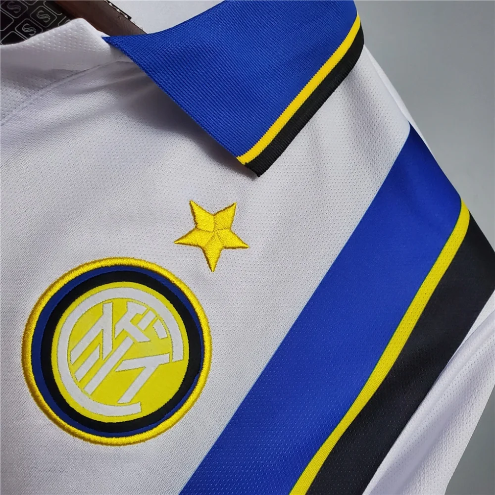 Inter Milan Jersey Custom Away Soccer Jersey 1997/98 - Image 6