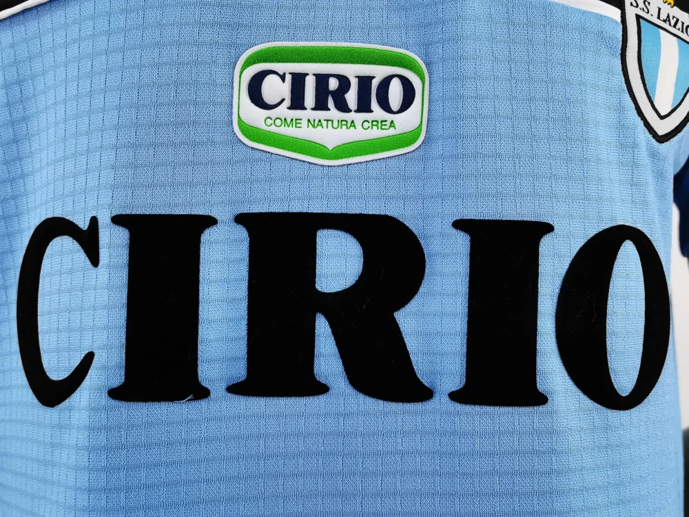 Lazio Retro Soccer Jersey Home Custom Shirt 1998/99 - Image 4