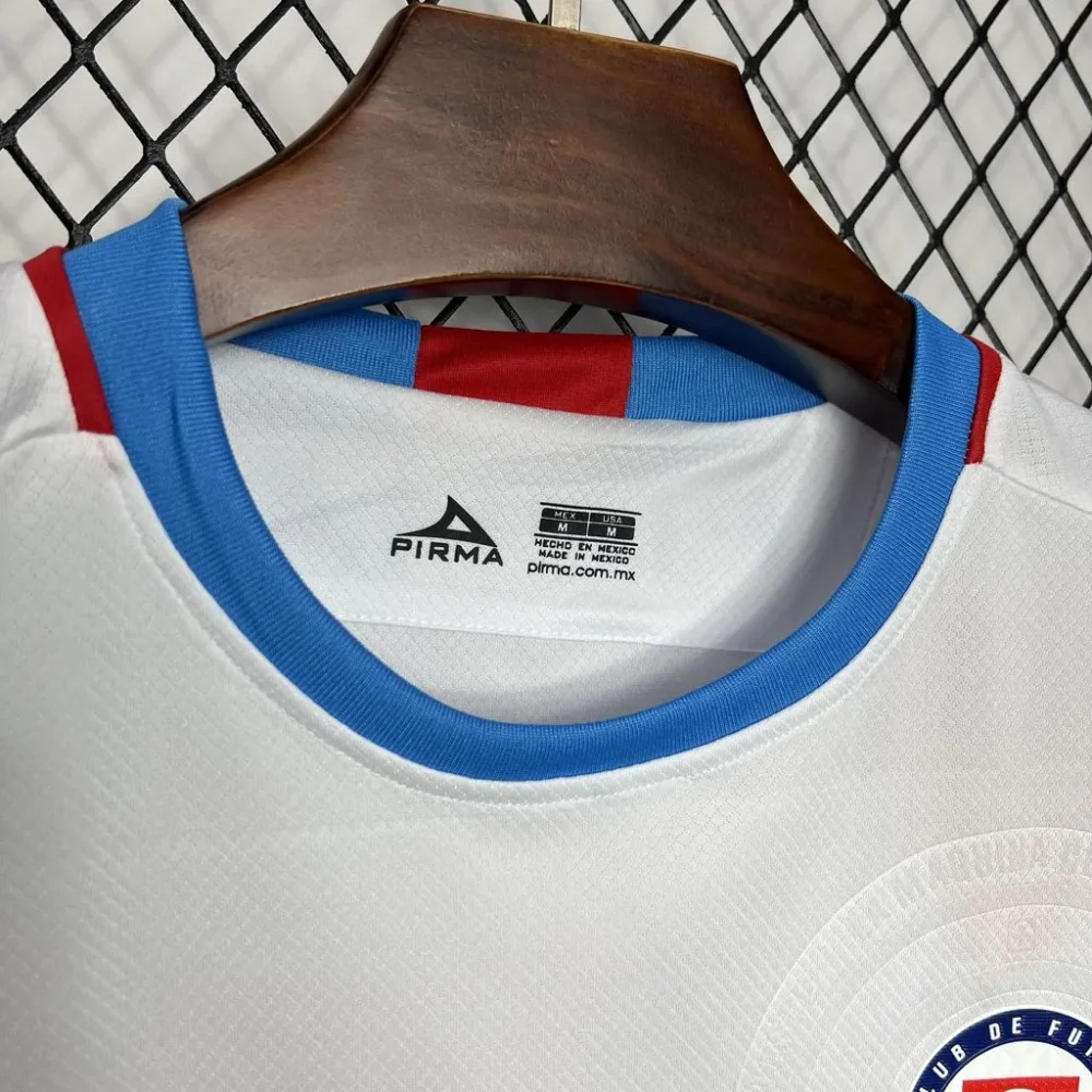 Cruz Azul Soccer Jersey Away Custom Shirt 2024/25 - Image 4