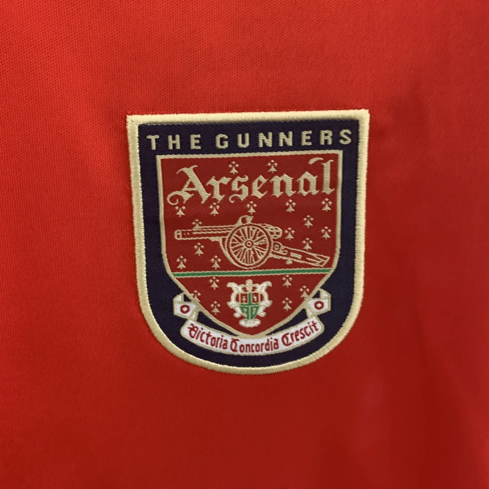 Arsenal Soccer Retro Jersey Home Custom Shirt 2000-02 - Image 7