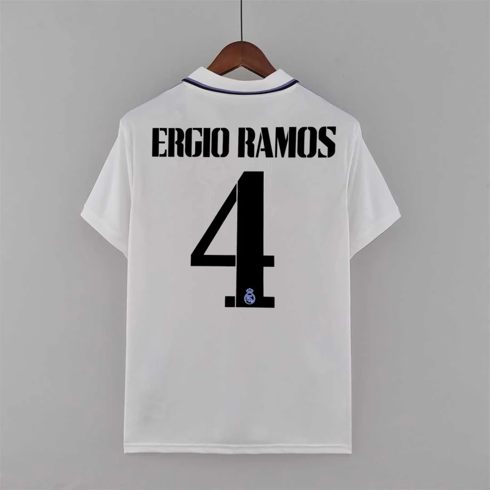 Real Madrid Soccer Jersey Home Custom Shirt 2022/23 - Image 13